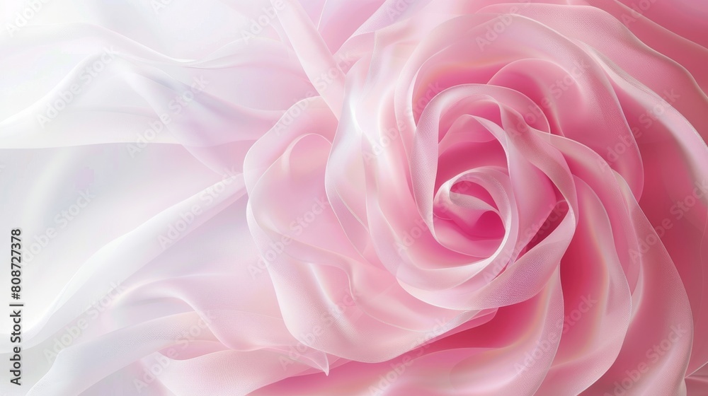 A soft pale crystal pink rose white abstract background. Color gradient with blurred lines. A delicate elegant background for any design. Mother's Day, birthdays, valentine. babies, children, and