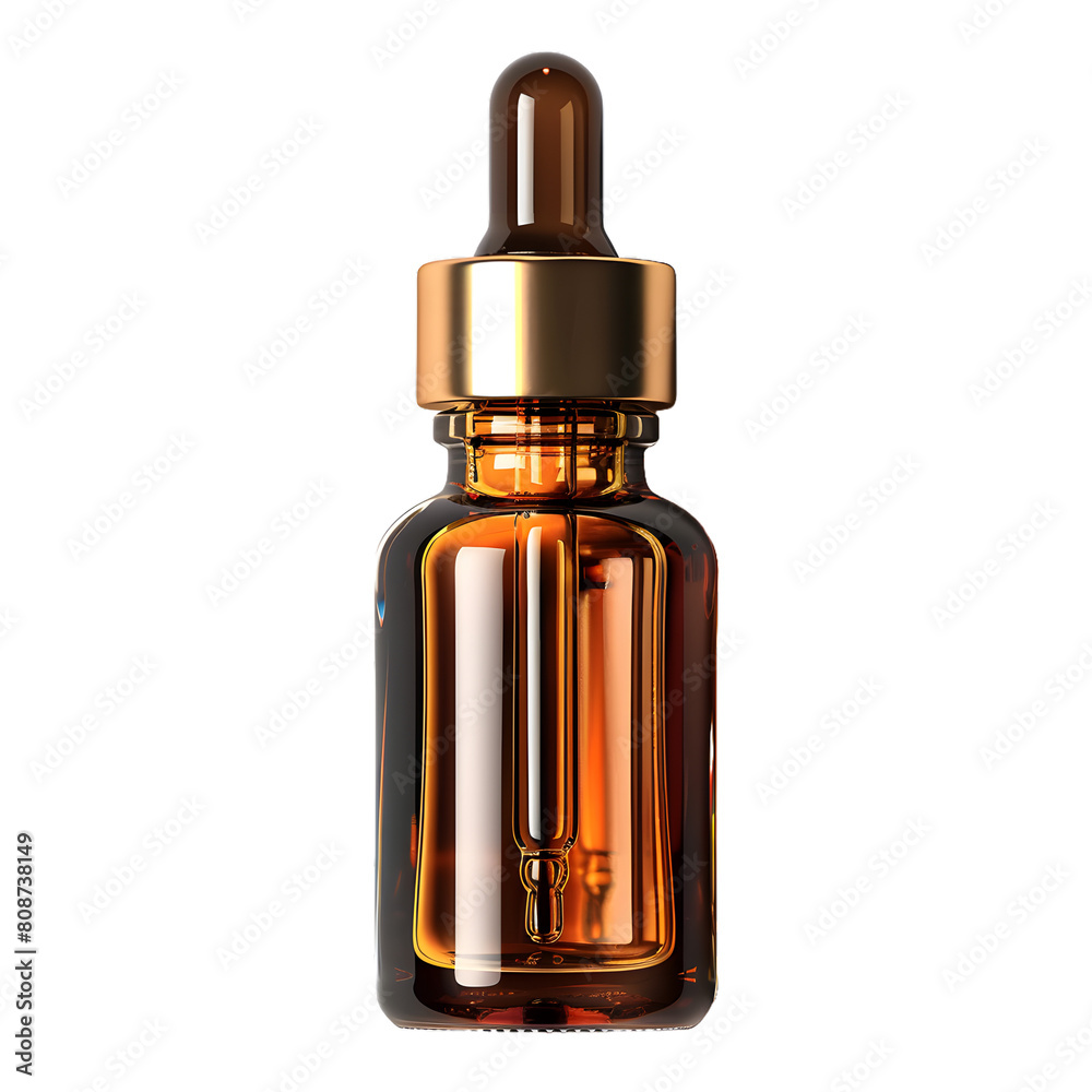skin ampoule, brown empty bottle, cosmetics isolated on a transparent PNG background, white background , cut out, clipping path, Generative Ai skin ampoule, brown empty bottle, cosmetics isolated on a transparent PNG background, white background , cut out, clipping path, Generative Ai
