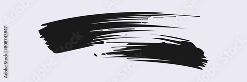 ink Brush Stroke, Dirty textures of banners, boxe, frames and design element