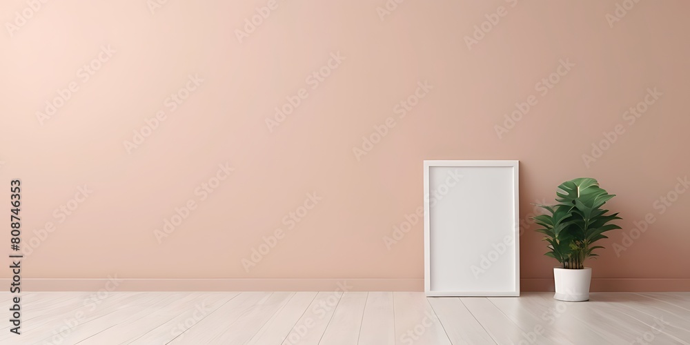 isolated on soft background with copy space Poster Mockup concept, illustration isolated on soft background with copy space Poster Mockup concept, illustration