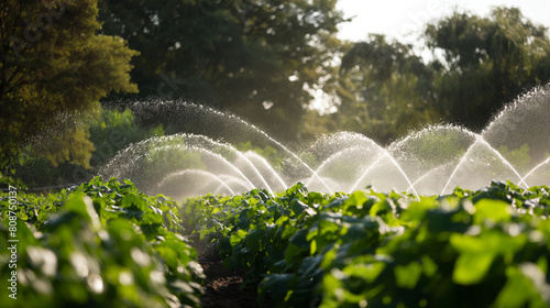 Alongside gentle streams, robotic irrigation systems hum to life, delivering precise amounts of water to thirsty crops with unparalleled efficiency, conserving resources while maxi