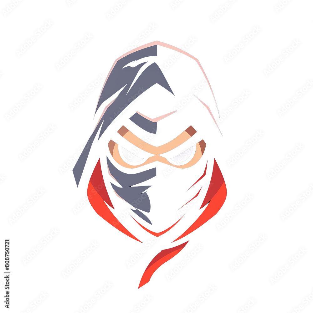Stealthy ninja ready for a covert mission Stealthy ninja ready for a covert mission