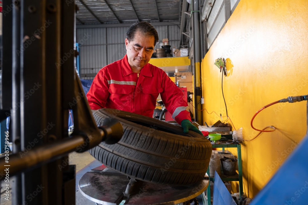 Mechanic maintanance and service car engines Mechanic maintanance and service car engines