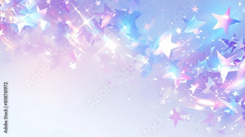 Celestial Festivities: Abstract Sky Party Background Collection