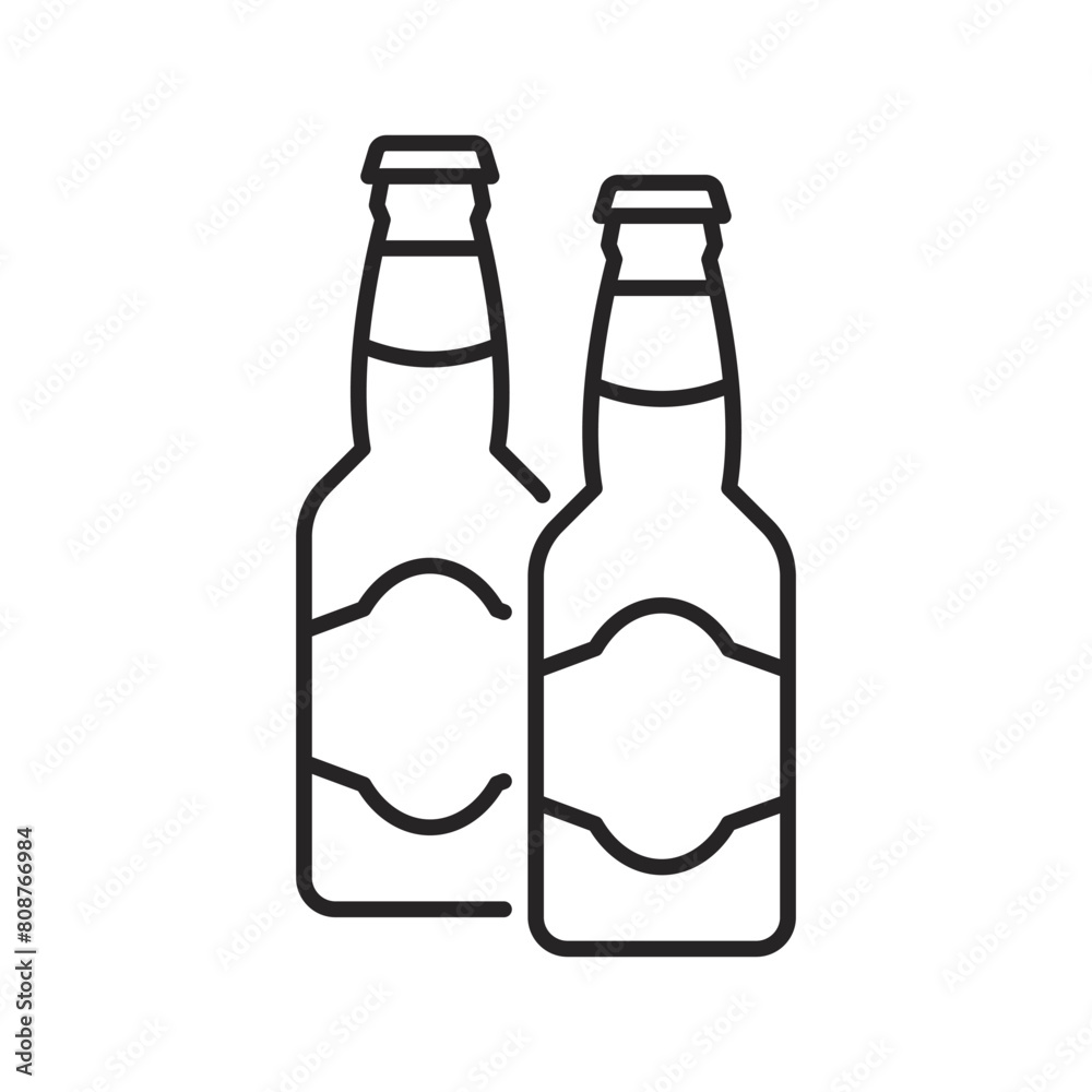 Beer Line Icon. Contains such Icons as Barrel, Six-pack, Keg, Signboard, Mug, drinks. Alcohol pub or bar glass. Two glasses of beer toasting creating splash on white background. Beer Line Icon. Contains such Icons as Barrel, Six-pack, Keg, Signboard, Mug, drinks. Alcohol pub or bar glass. Two glasses of beer toasting creating splash on white background.