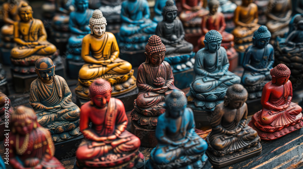 Fototapeta premium Harmony of Faiths: A Celebration of Multicultural Religions