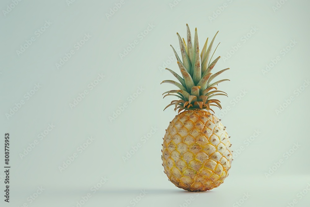 pineapple, tropical pineapple Isolated on white background pineapple, tropical pineapple Isolated on white background