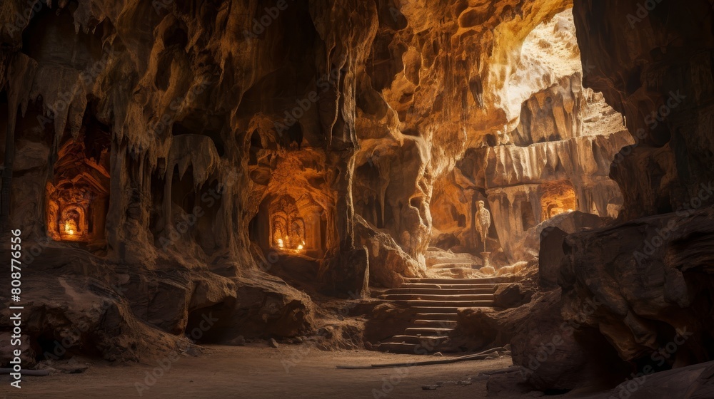 Sacred cave of the Muses artists poets seek divine inspiration Sacred cave of the Muses artists poets seek divine inspiration
