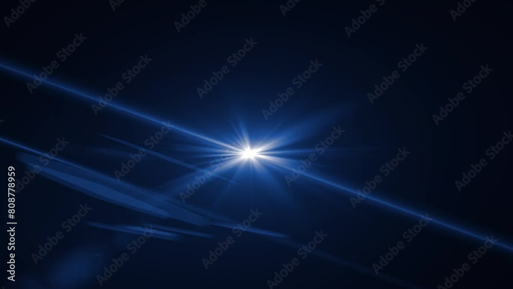 loop optical lens flares rays and light motion cinematic background