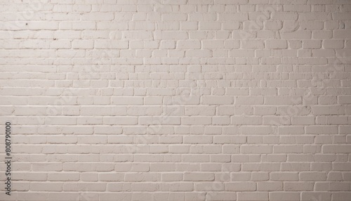 Background texture of white brick wall