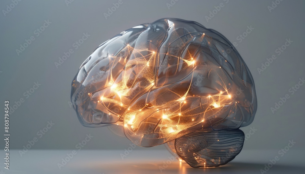 Neuron Degeneration in 3D Brain Affected by Parkinson's Disease Neuron Degeneration in 3D Brain Affected by Parkinson's Disease