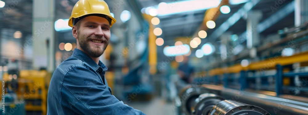 Portrait of a Dedicated Maintenance Specialist Portrait of a Dedicated Maintenance Specialist
