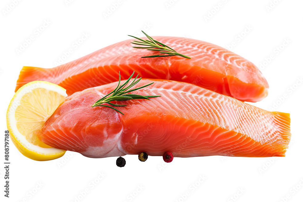 Fresh Red Fish on transparent background Fresh Red Fish on transparent background
