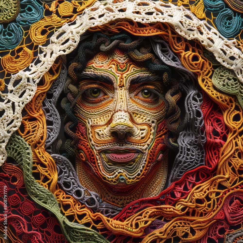 crocheted Armeninan