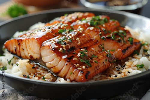 unagi japanese grilled eel professional advertising food photography