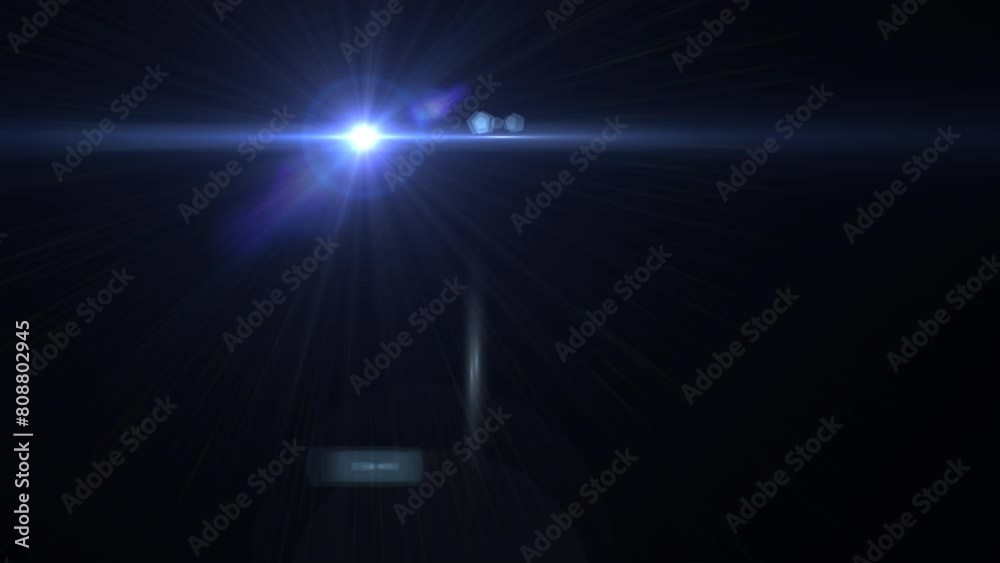 lens flare effects on black background lens flare effects on black background