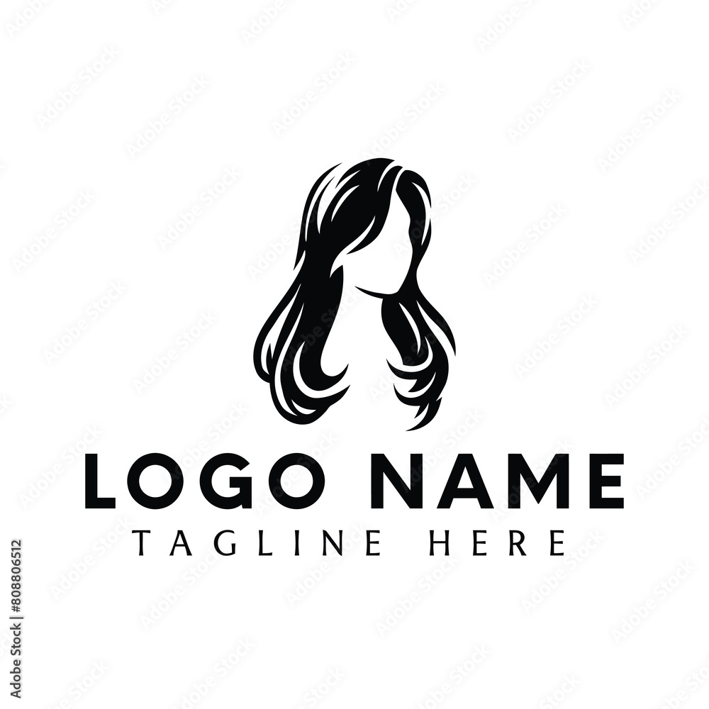 hair care icon logo woman head illustration brand sale market salon beauty spa design cosmetic art hairdresser haircut female fashion hand drawing business company artwork simple monochrome minimalist hair care icon logo woman head illustration brand sale market salon beauty spa design cosmetic art hairdresser haircut female fashion hand drawing business company artwork simple monochrome minimalist