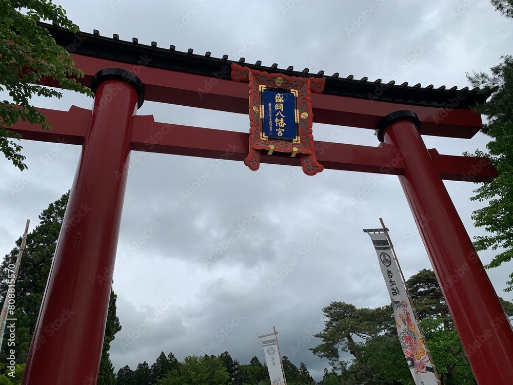 盛岡の盛岡八幡宮 盛岡の盛岡八幡宮
