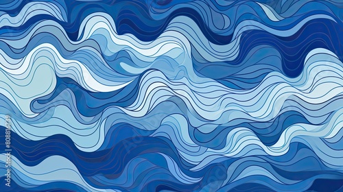 Abstract wave background resembling a flowing river or stream