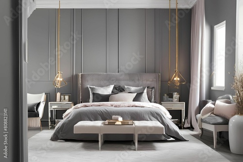 interior of a bedroom