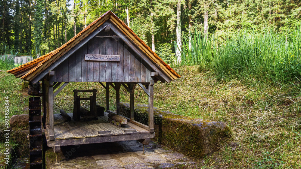Wooden mill in the black forest Wooden mill in the black forest