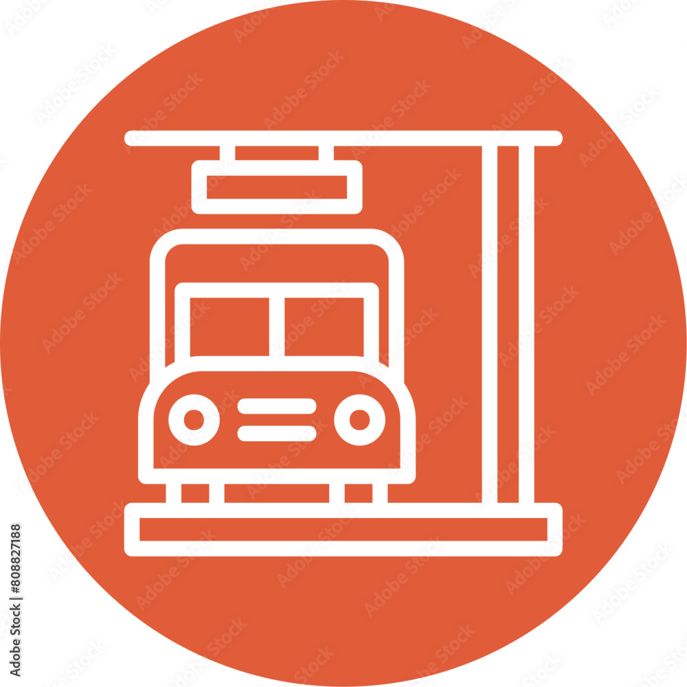 Bus Stop Icon Bus Stop Icon