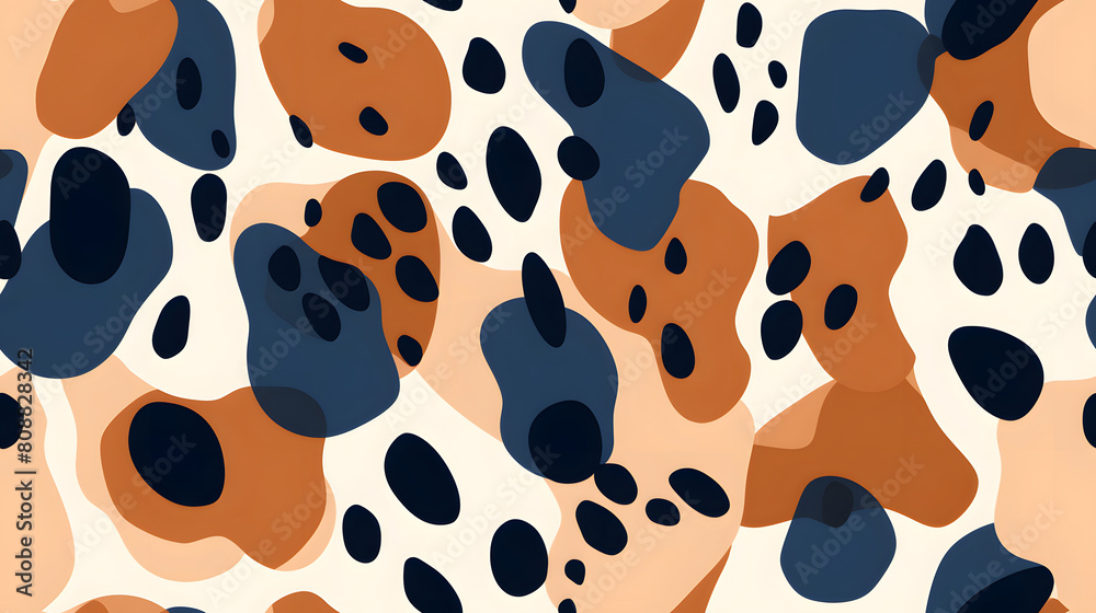 blue and brown lepard print pattern abstract graphic poster background blue and brown lepard print pattern abstract graphic poster background