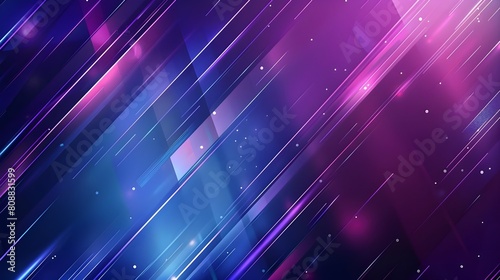Modern digital business technology blue and purple abstract design background 