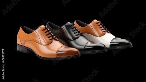 photo of stylish shoes