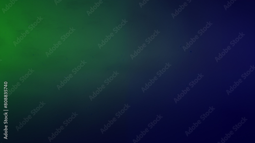Obraz premium Dark Blue to Green Smooth Gradient Background