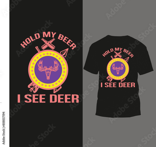 hold my beer i see deer