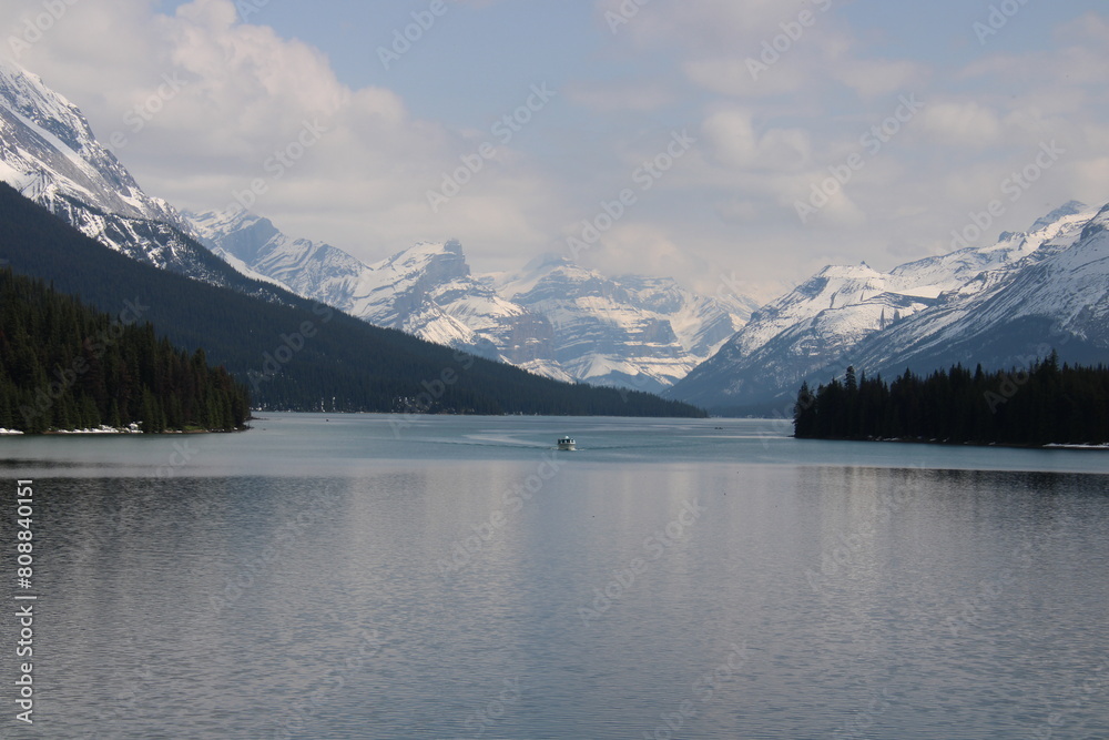 Maligne Lake In Jasper