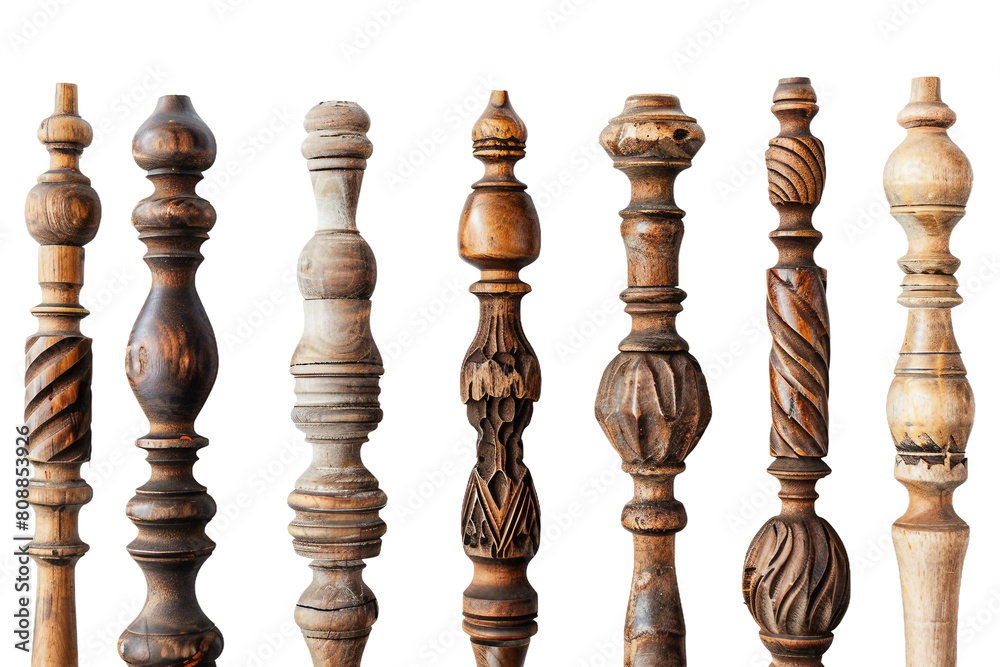 Spindles Precision isolated on transparent background