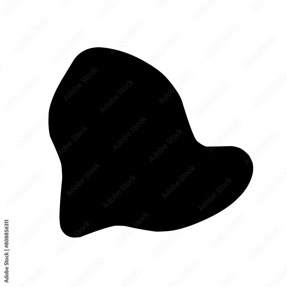 irregular black blob shape irregular black blob shape