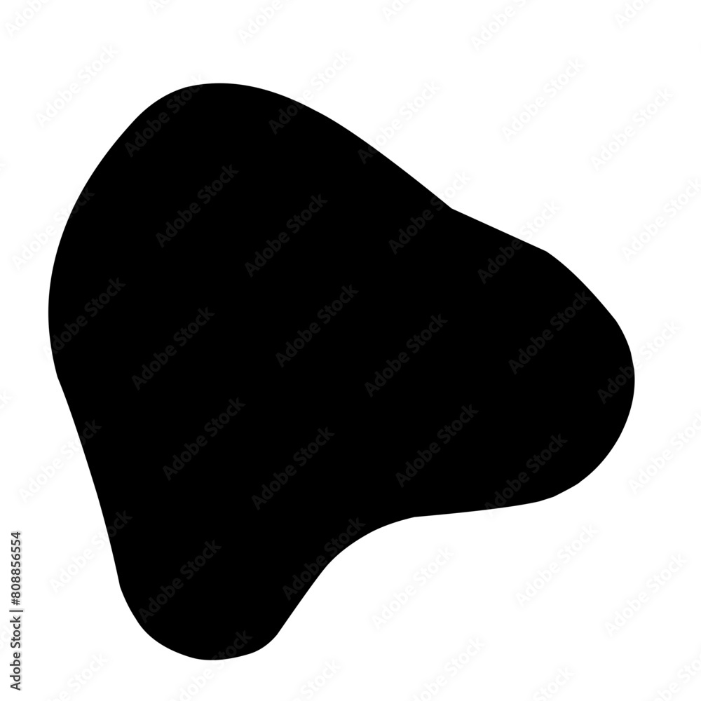 irregular black blob shape irregular black blob shape