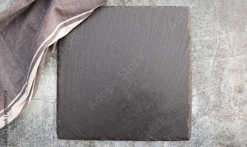 Dark grey ,black slate background or texture