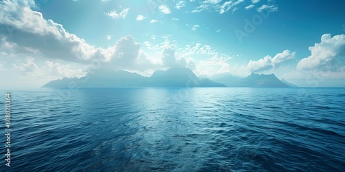 Scenic view of blue seascape