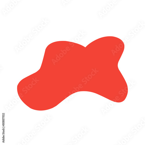 thick red liquid