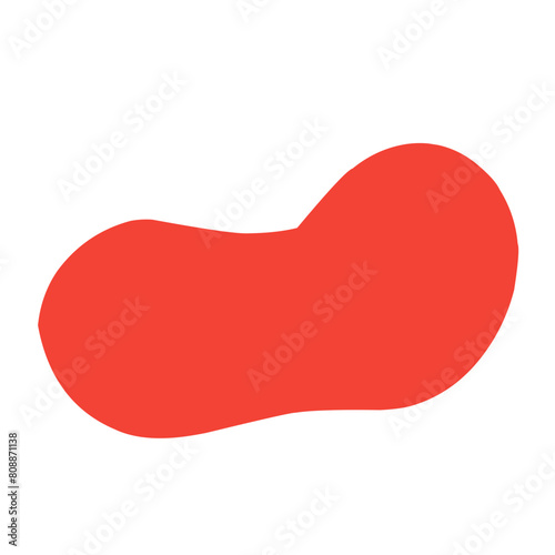 thick red liquid