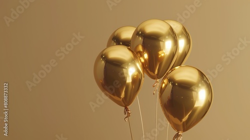 An interactive 3D render of the golden foil balloon phrase is available for free