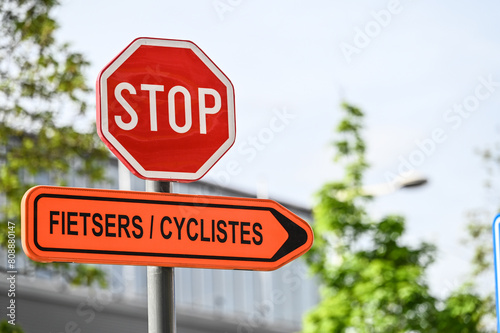 stop signalisation cyclistes velo