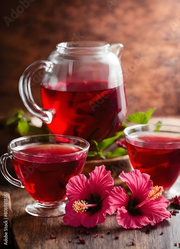  flower tea hibiscus tea hibiscus with copy space.jpg