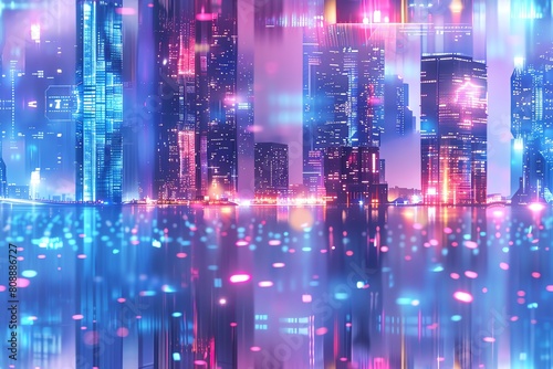 Immerse viewers in a realm of dazzling