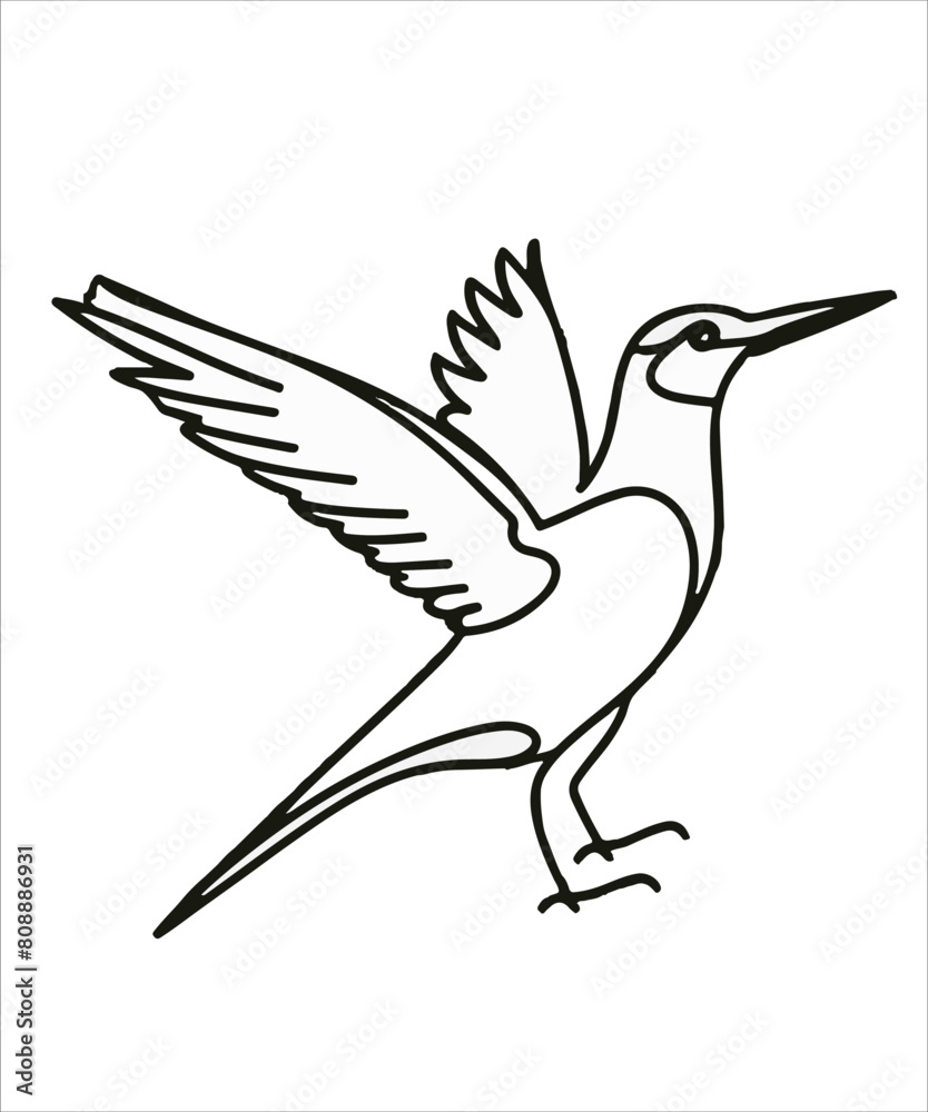 Obraz premium Tern Bird Victor Design