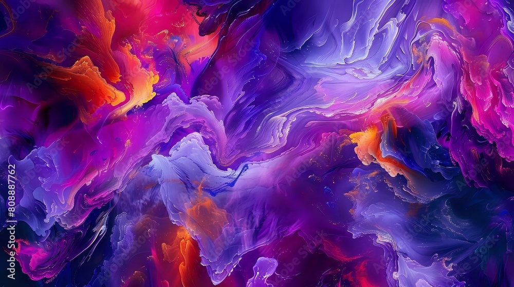 Abstract Purple Wallpaper: Vibrant Colors, Perfect for Desktop Background.