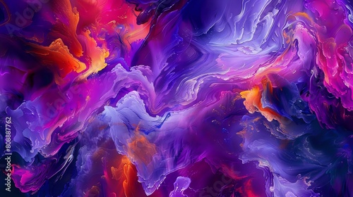 Abstract Purple Wallpaper  Vibrant Colors  Perfect for Desktop Background.