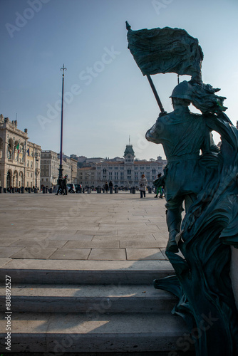 Piazza Unità d'Italia, città di Trieste, Friuli Venezia Giulia
