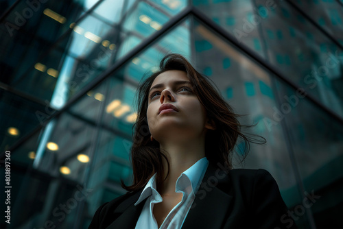 Portrait of a Woman in corporate office © Madhulatha