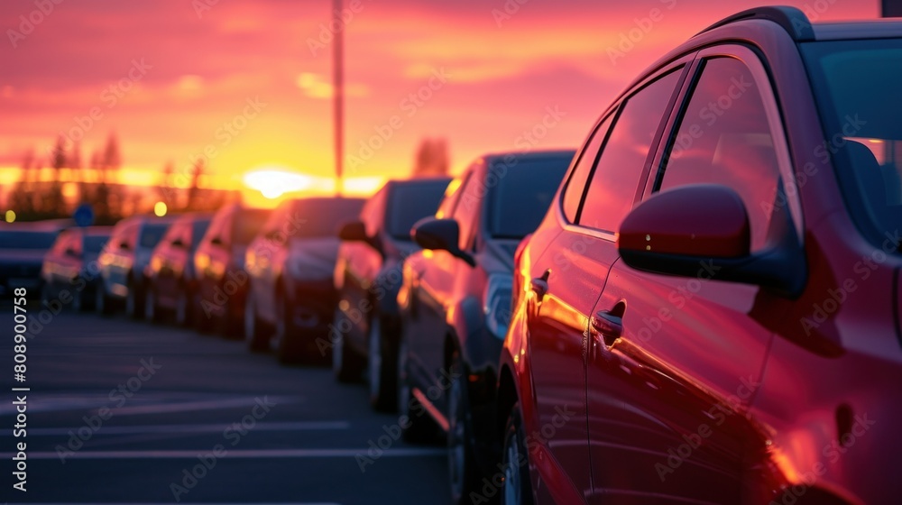 Cars For Sale Stock Lot Row. Car Dealer Inventory Cars For Sale Stock Lot Row. Car Dealer Inventory