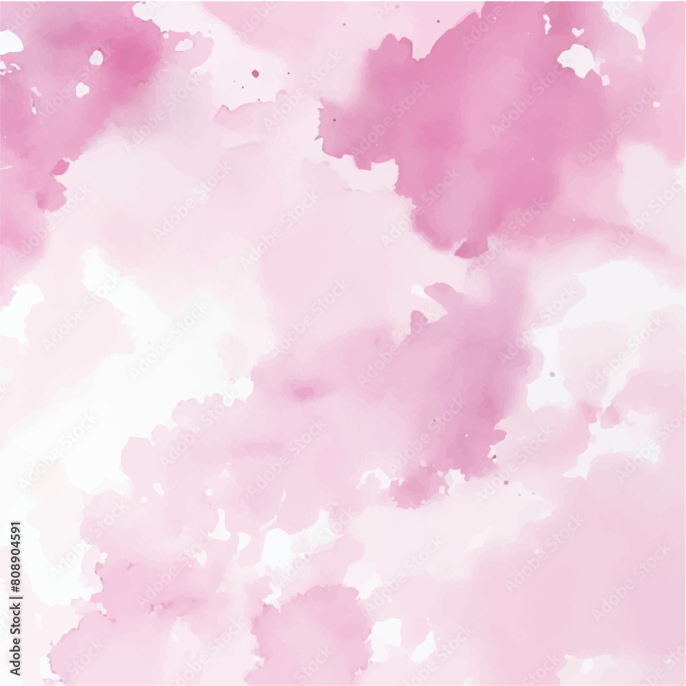 Obraz premium Pink Watercolor Background